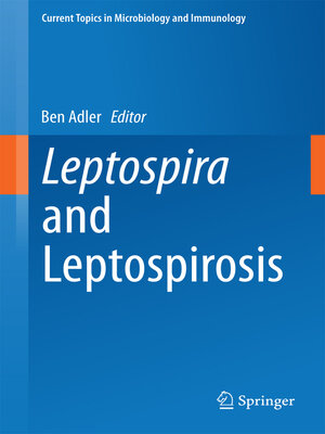 cover image of Leptospira and Leptospirosis